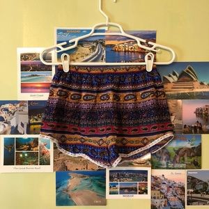Flowy Tribal Shorts